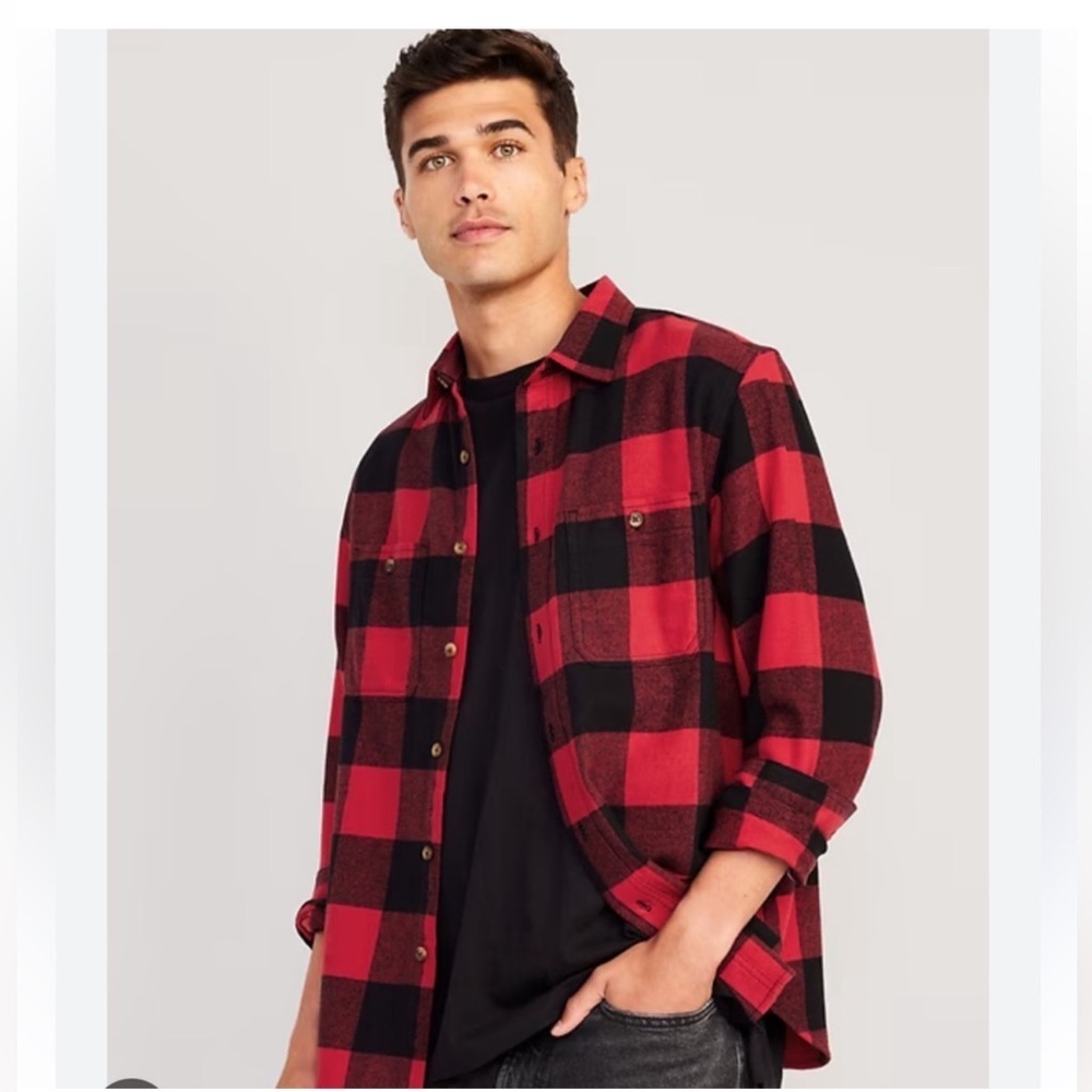 Old Navy Men's Buffalo Plaid Shirt